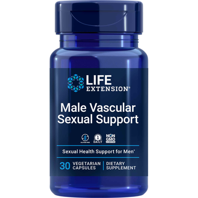 Male Vascular Sexual Support
Life Extension

30 capsules